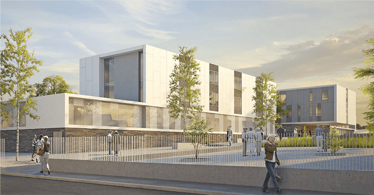 Nouvel hôpital de Chalonnes-sur-Loire : le centre hospitalier de la corniche angevine