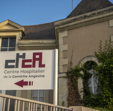 Bâtiment du Centre Hospitalier de la Corniche Angevine.